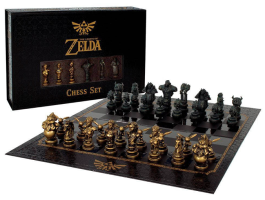 The Legend of Zelda chess set