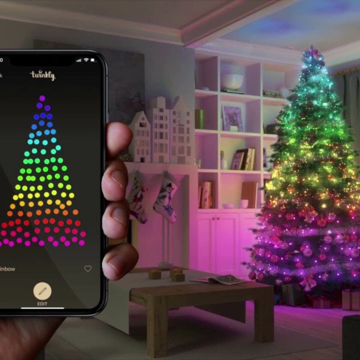 Details about   Christmas Tree USB LED string light Bluetooth App Control 
