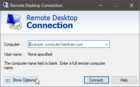 remote desktop multimon run command