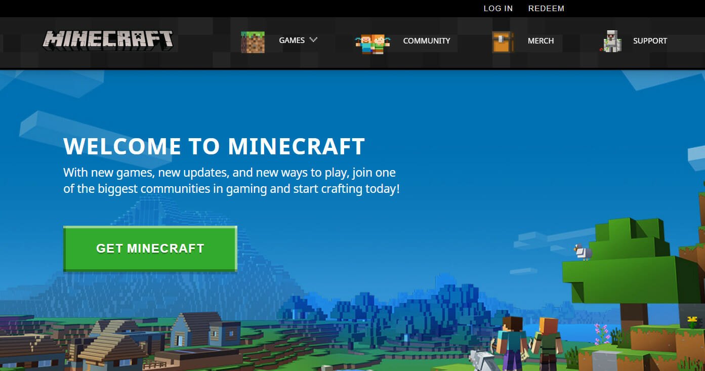 Minecraft webpage minecraft won't open windows 10