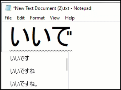 type in japanese on windows 10