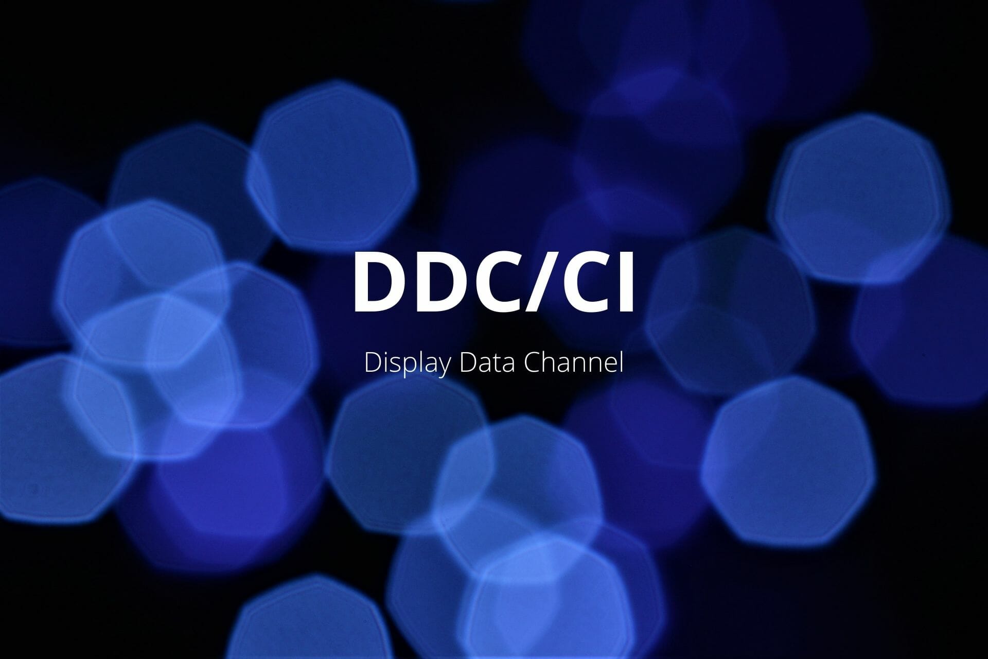 DDC/ Ci entity