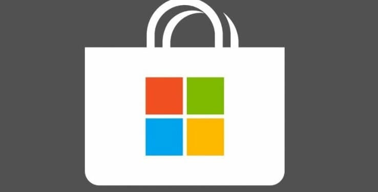 Microsoft store logo