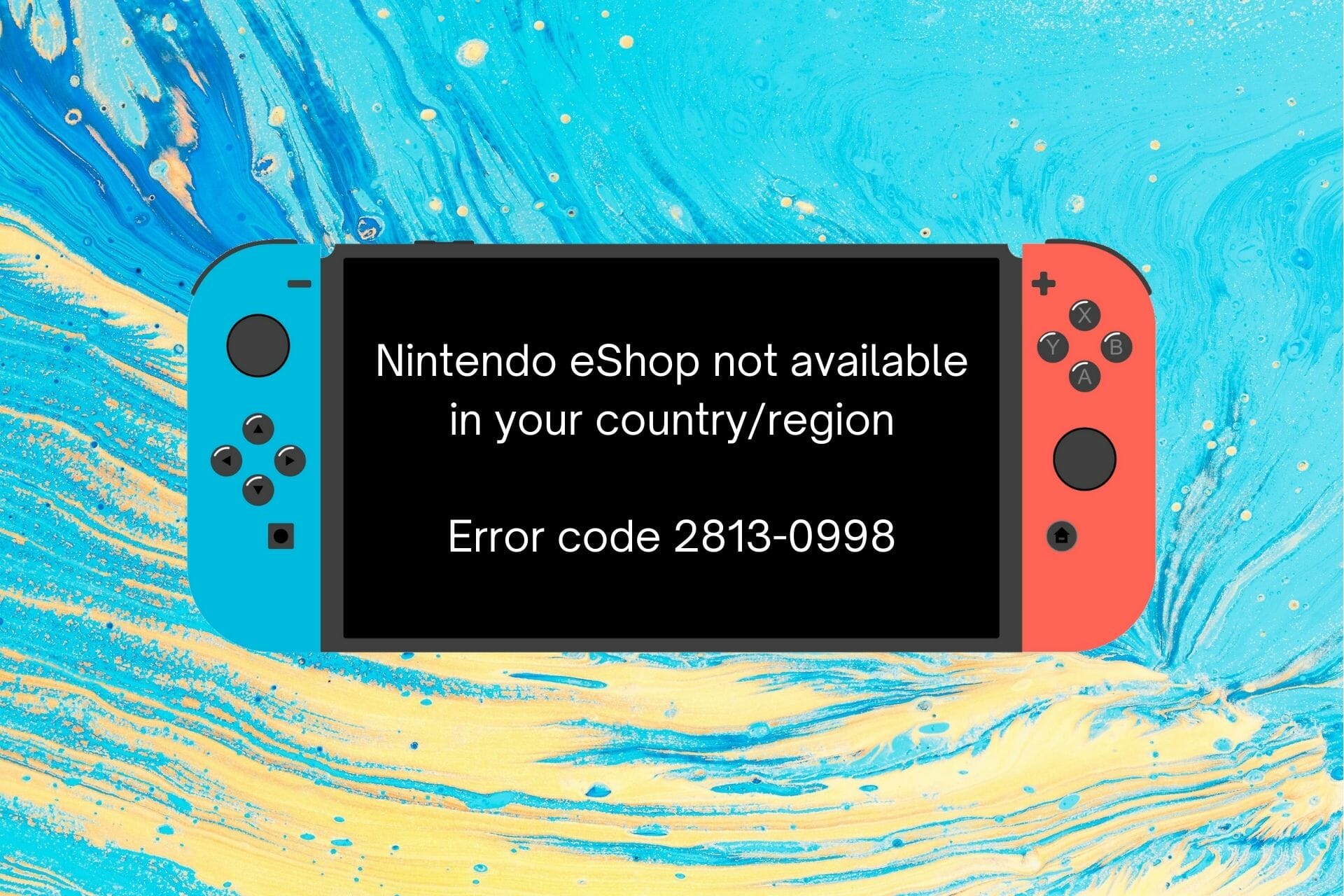fix Nintendo eShop not available in your country