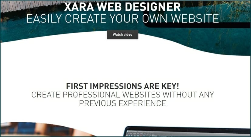 xara designer pro make your own video widget