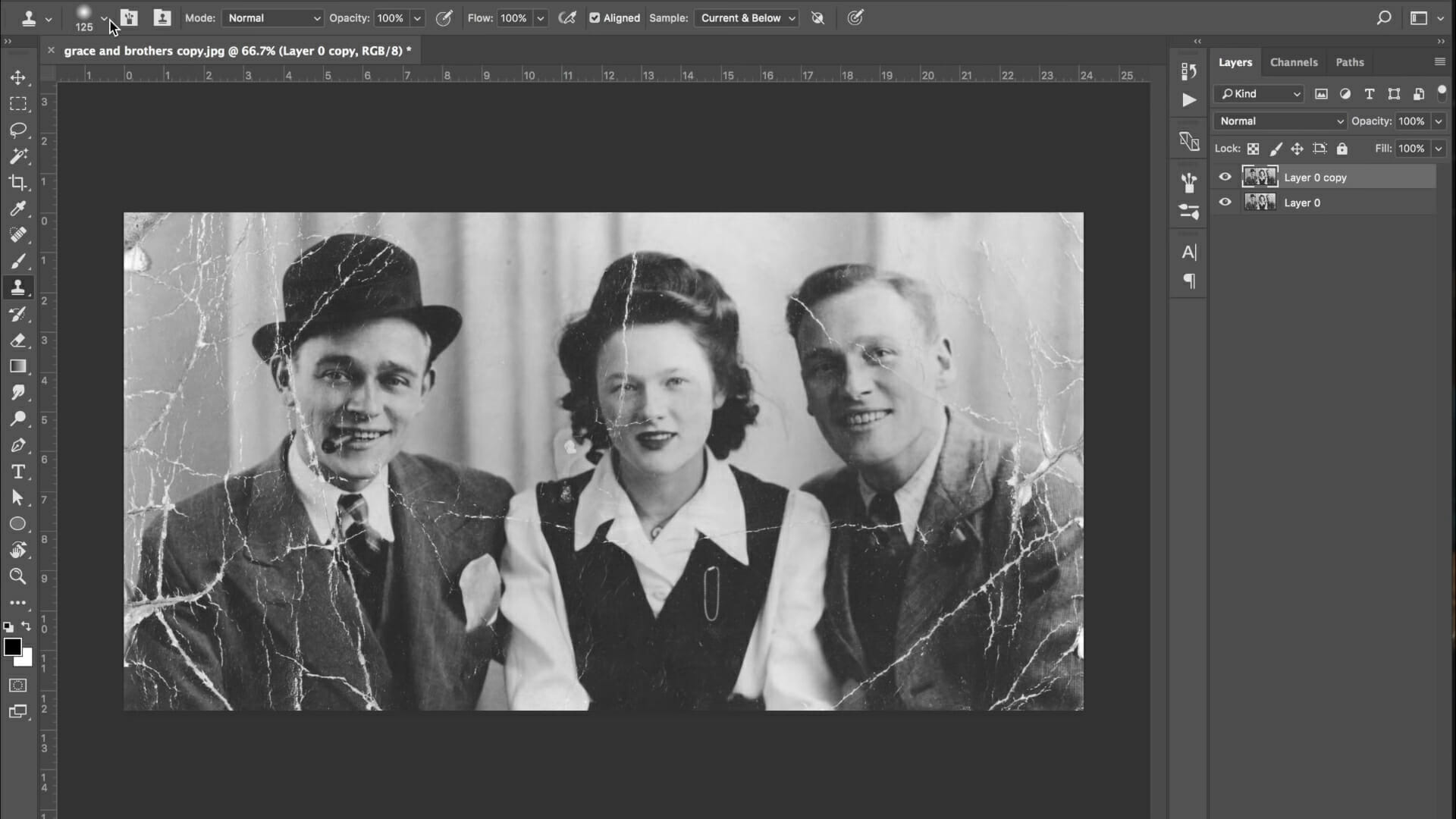Adobe Photoshop old photo restoration software for mac