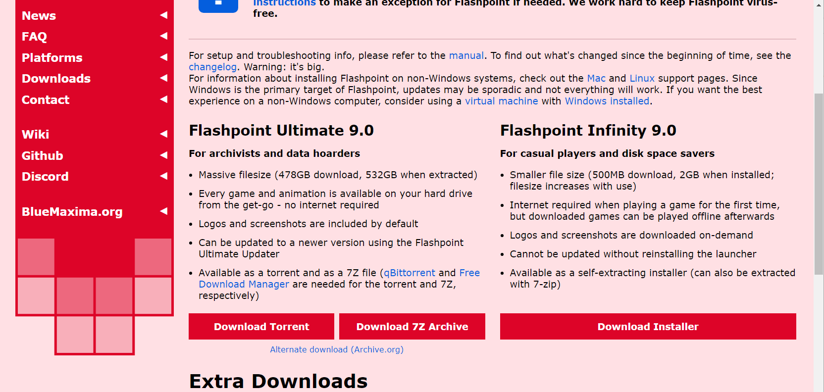 Download Installer button how to play adobe flash games without adobe flash
