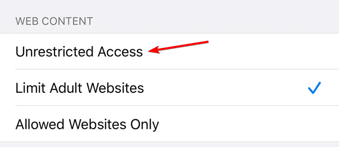 unrestricted access how to access blocked websites on safari