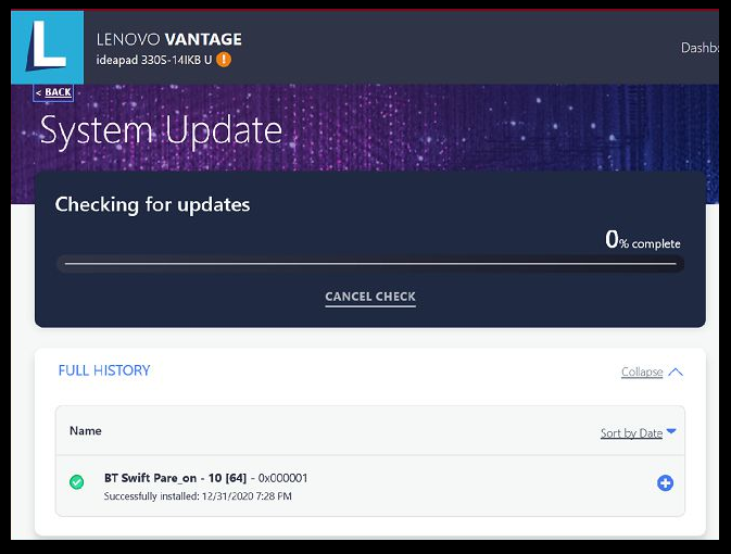 Download Lenovo System Update For Windows 10