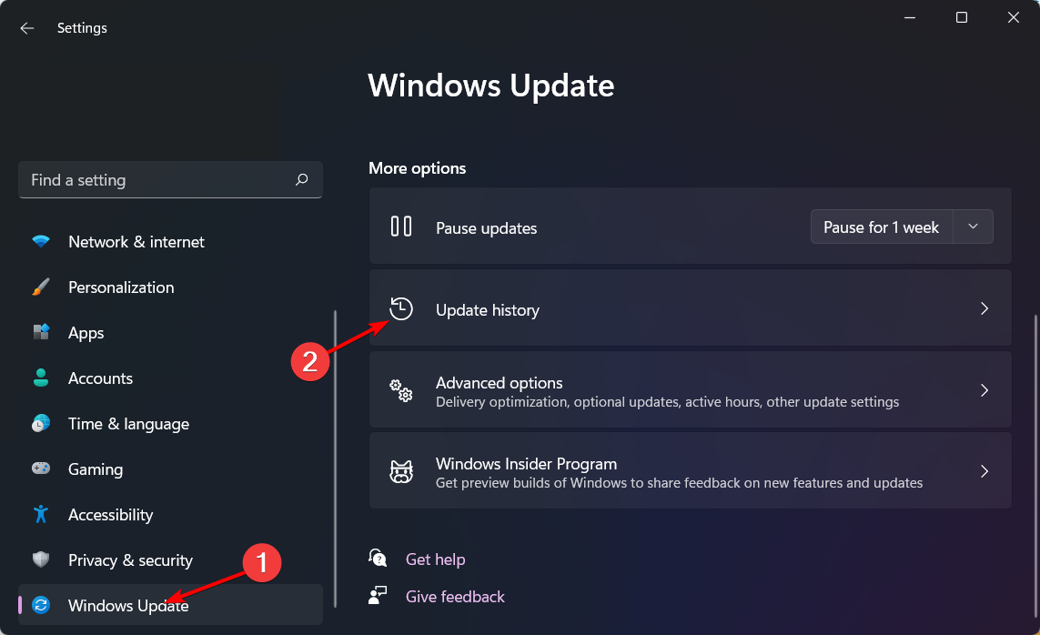 windows-update-history logitehc unifying not working