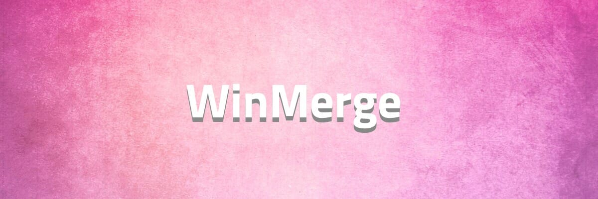 WinMerge document comparison software