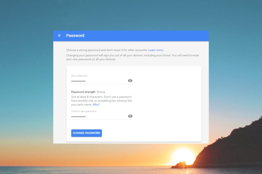 Is Google Forcing you to Change your Password