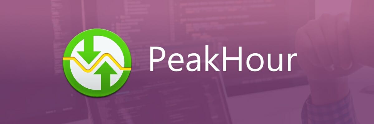 PeakHour best bandwidth monitor for mac