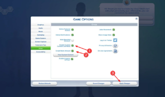 sims 4 how to disable cc