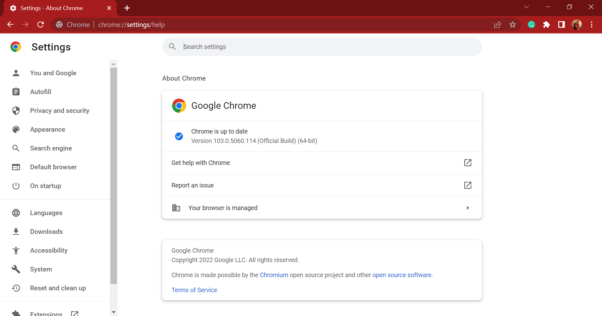 Windows 10 での Chrome のフリーズを修正する更新プログラム