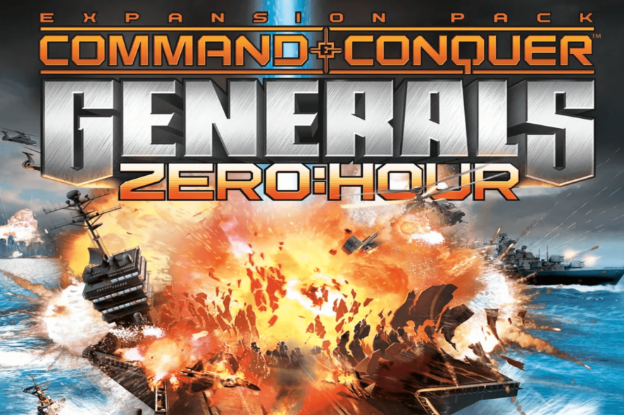 command and conquer generals windows 10 fix