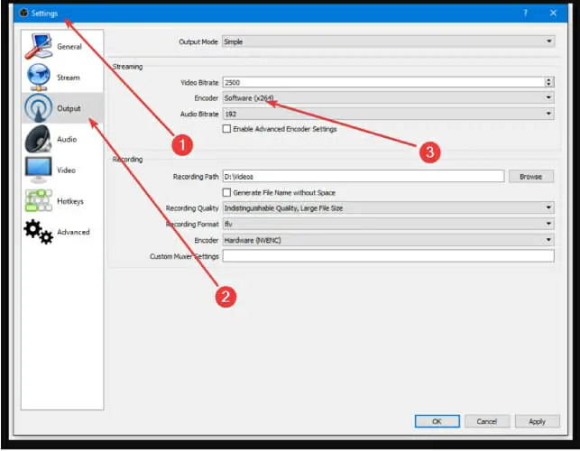 Best Obs Settings For Recording On Pc Low End Mid Range