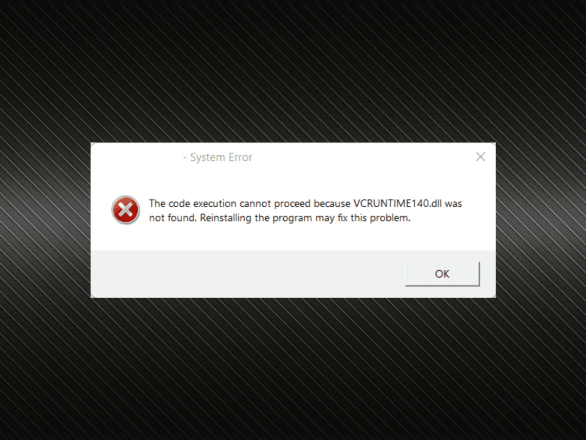 VCRuntime140.dll Not Found: 5 Ways to Get Missing DLL Back