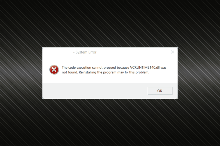 VCRuntime140.dll Not Found: 5 Ways To Get Missing DLL Back