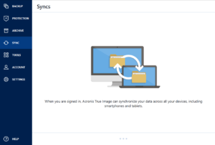 acronis true image sync