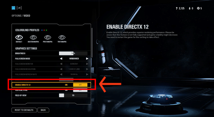 how to enable direct battlefront 2