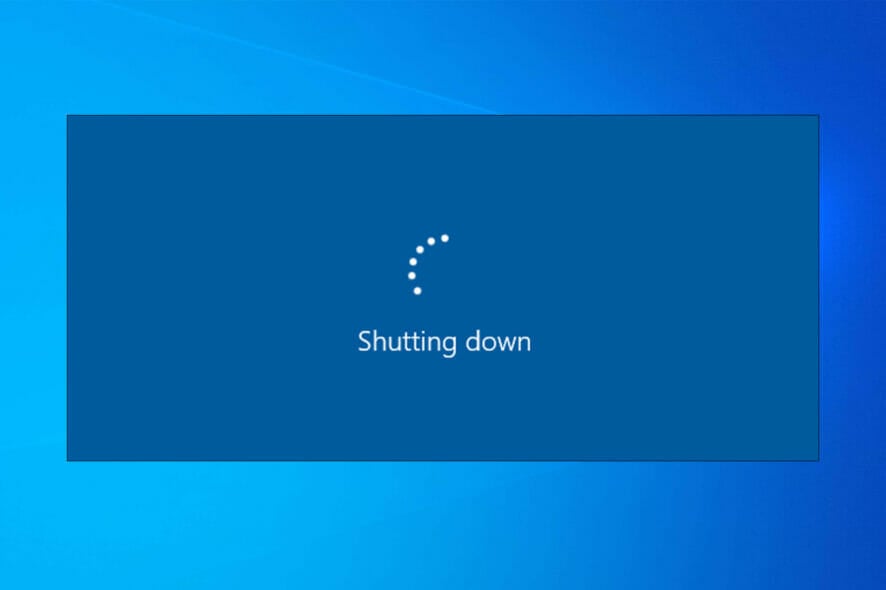 random shutdown windows 10