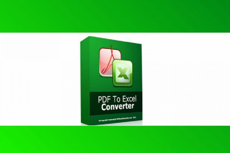 PDF to Excel Converter: PDFs to spreadsheets in 3 clicks
