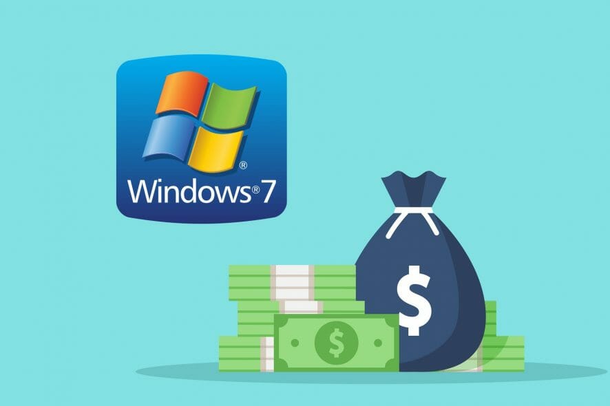 Windows 7 end support ESU cost