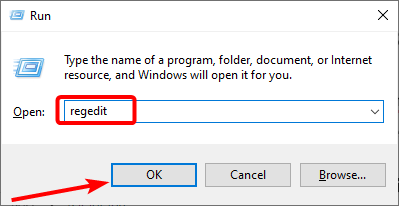 regedit exe file not opening windows 7