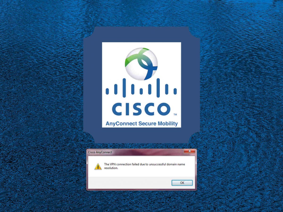 cisco anyconnect mobility client failed safari