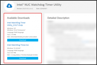 Intel watchdog timer driver что это