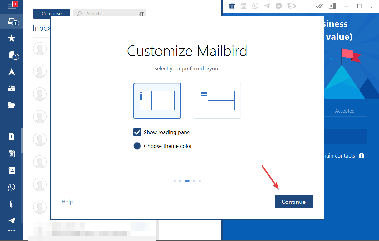 exchange mailbird windows