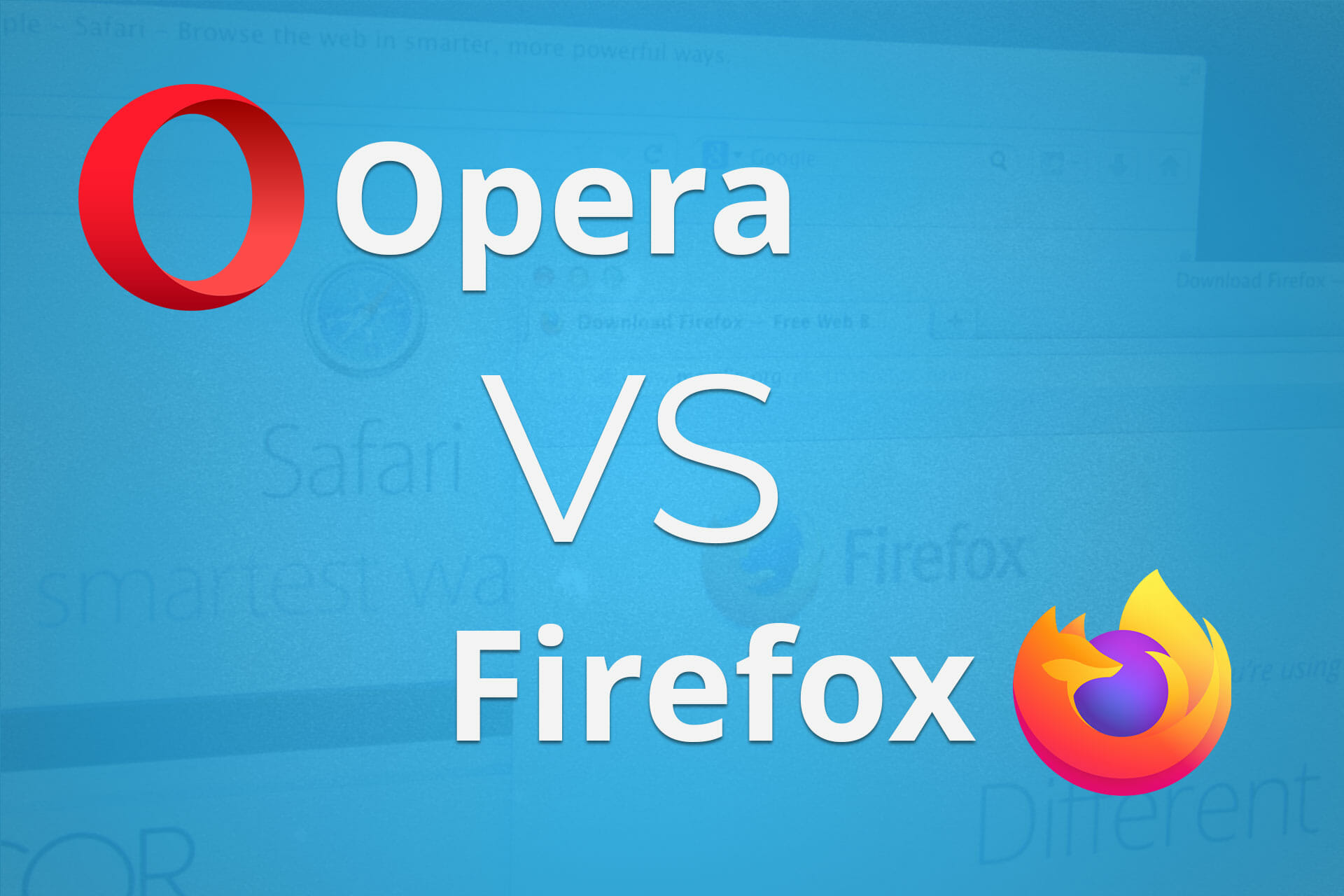 opera vs firefox