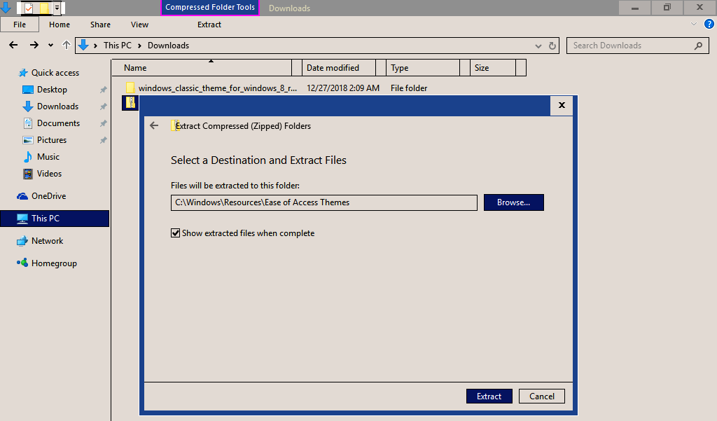 Custom-made Windows 10 theme 2