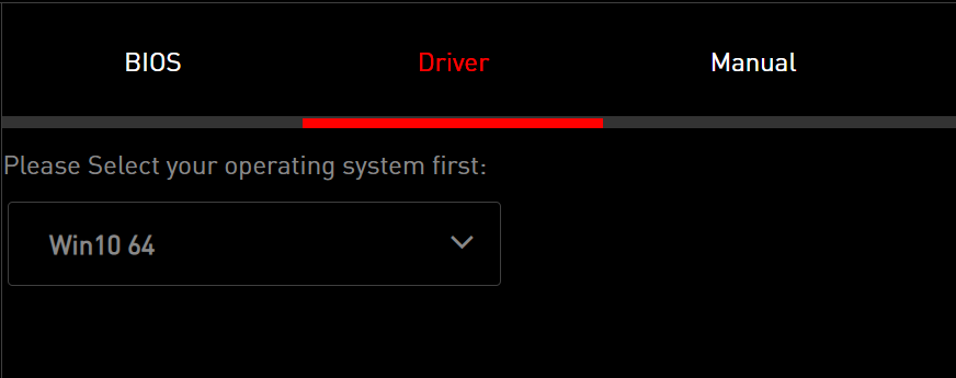 msi driver install website