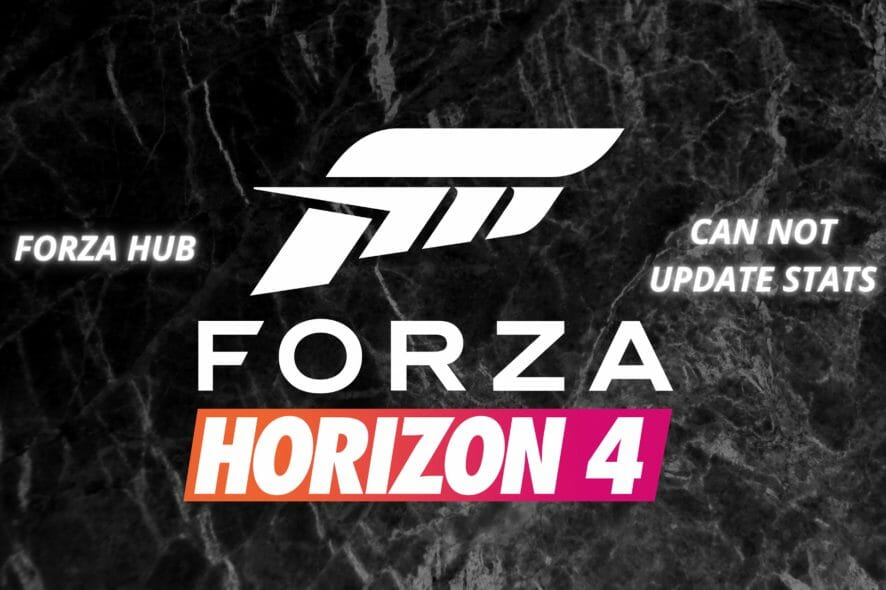 Fix: Forza Hub not updating stats Horizon 4