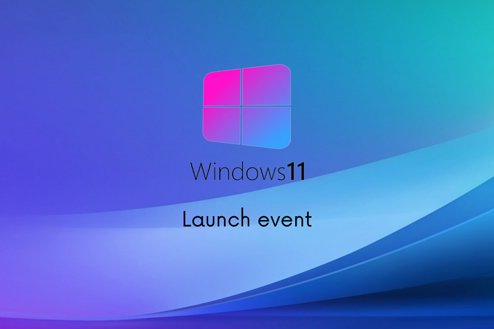 windows 11 launch event