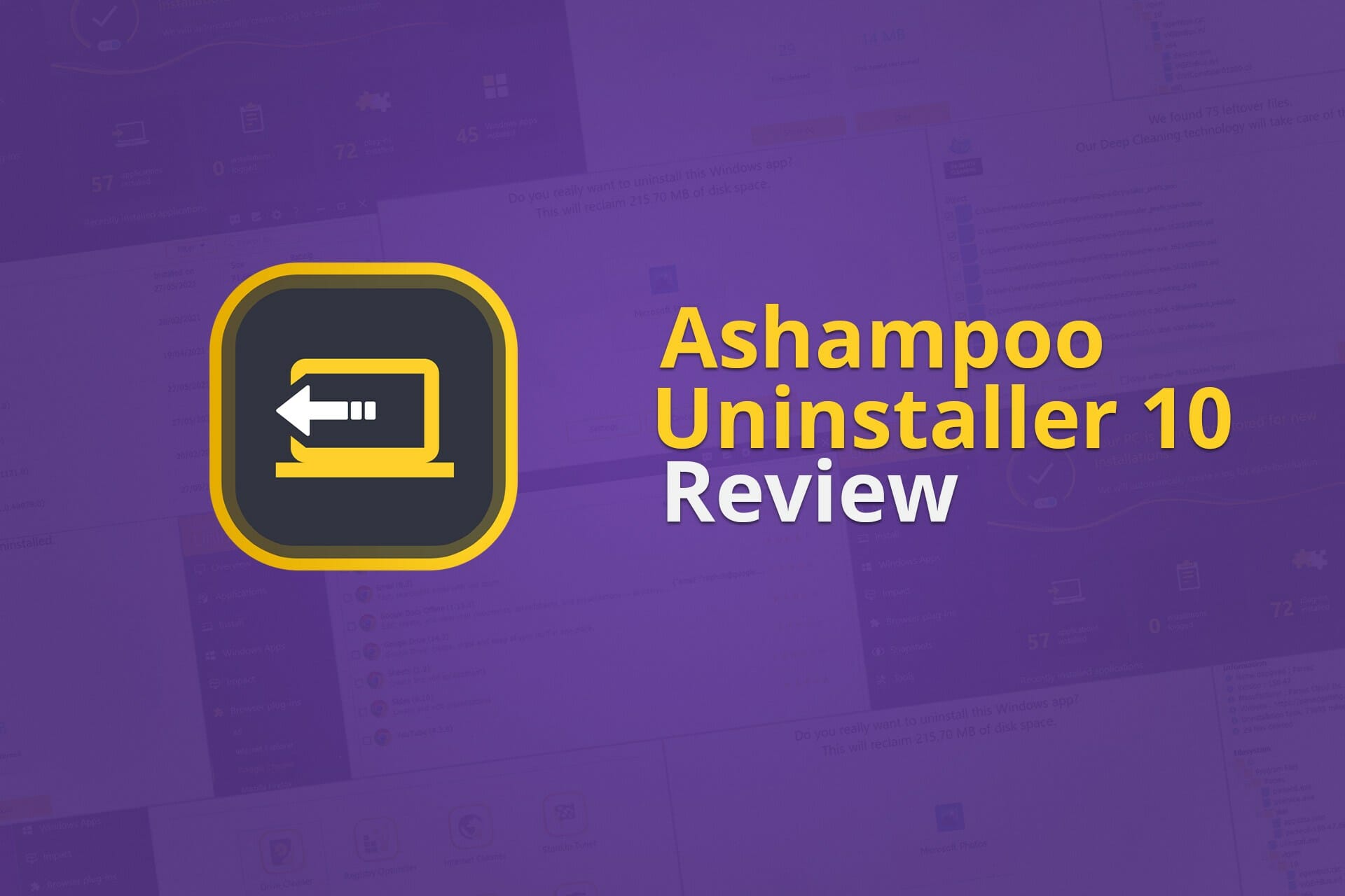 ashampoo uninstaller 10 review