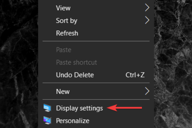 desktop-display settings