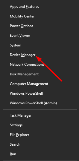 device manager your PC cant project to another screen