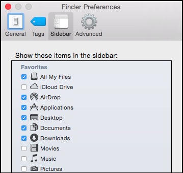 iCloud Drive not in Finder
