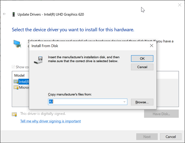 install Radeon driver without software