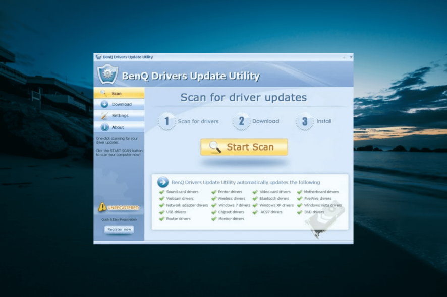 how to install benq drivers