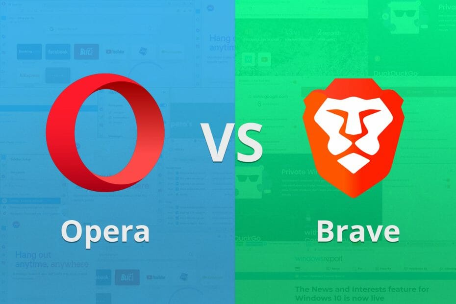 brave browser vs opera gx