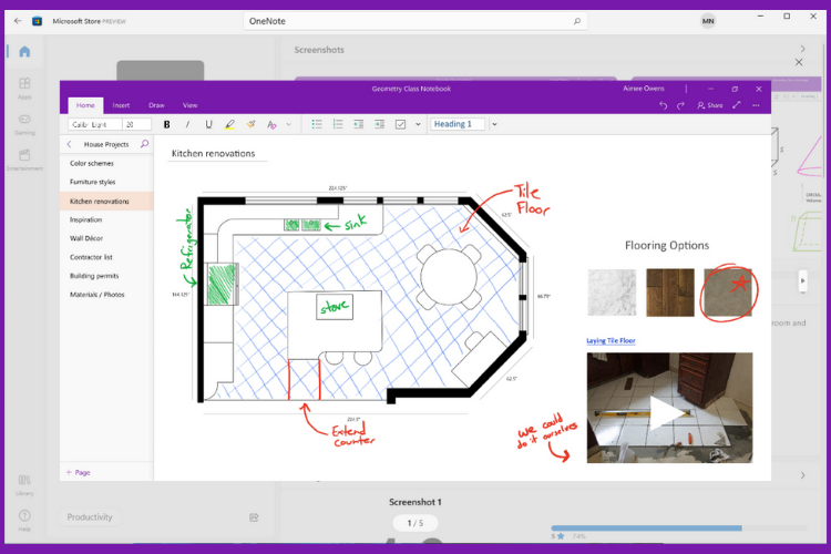 OneNote - preview