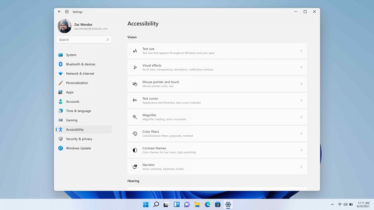 Check out the new changes in Windows 11 Accessibility