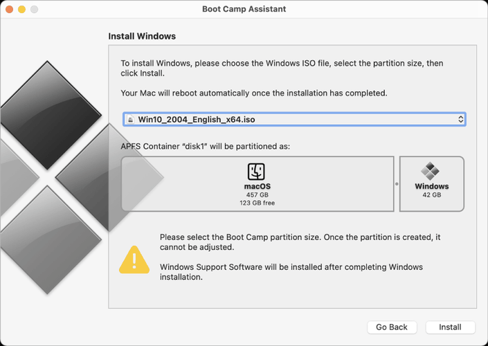 edit info.plist on mac boot camp for installing usb win 7