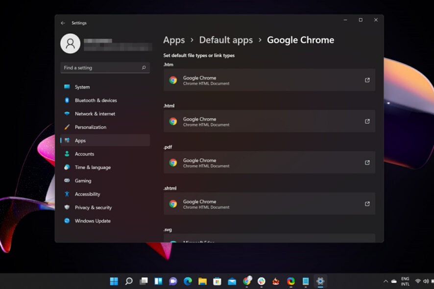 change browser windows 11