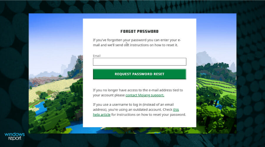 How to change your Minecraft email and password