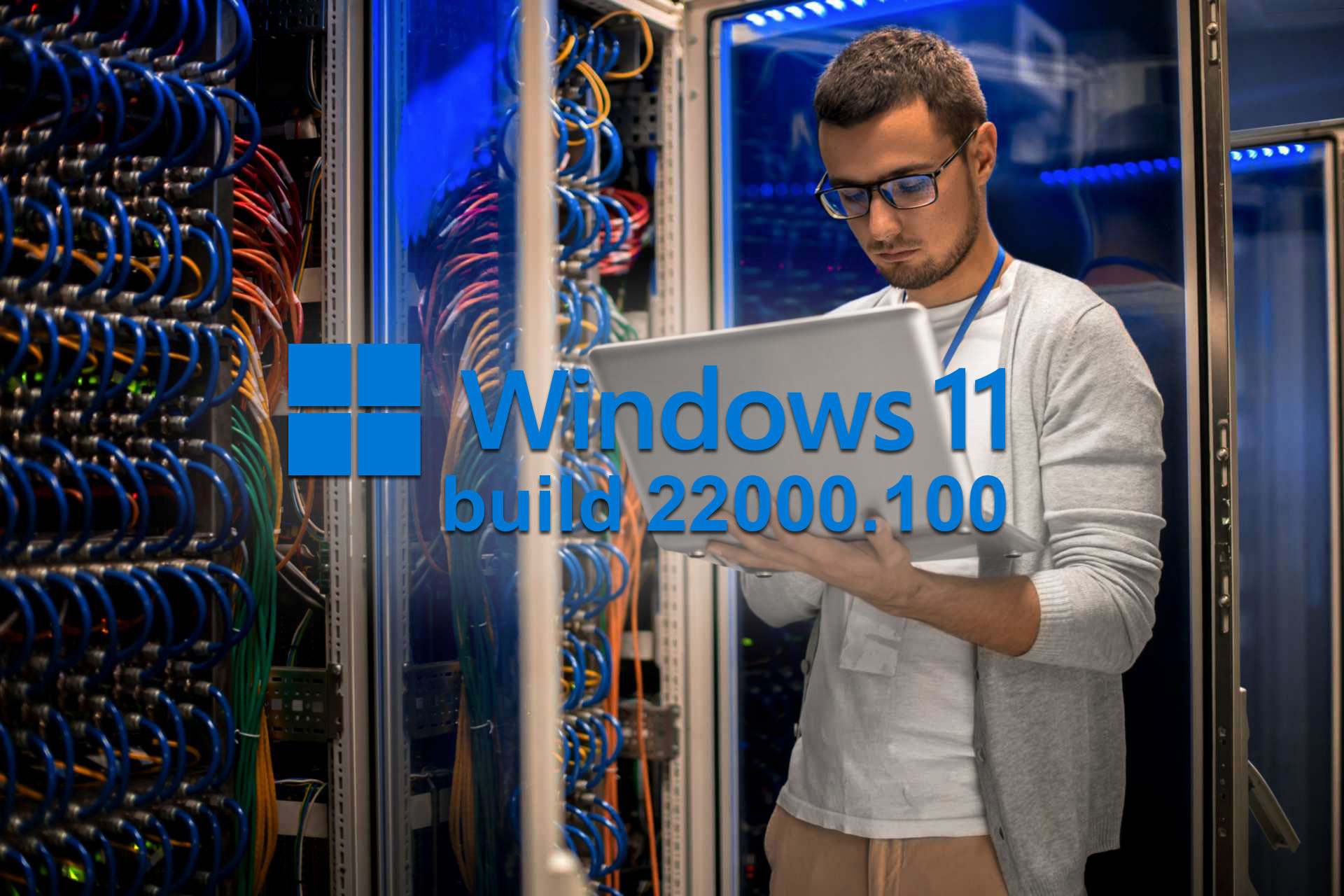 windows 11 build 22000.100